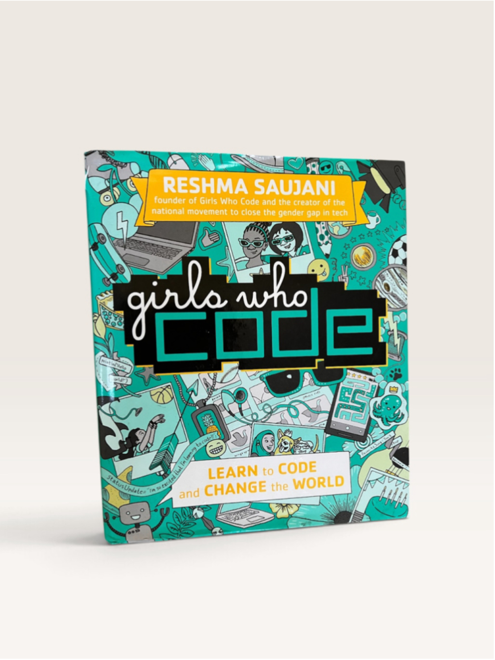 Girls Who Code Reshma Saujani Hardcover STEM Coding Computer Science